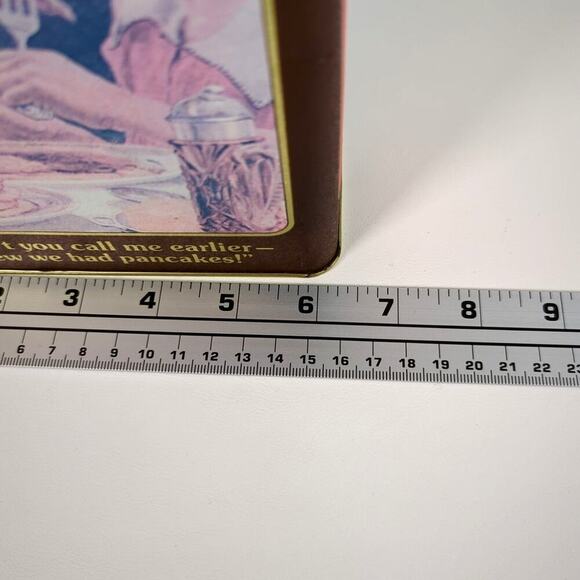 Vtg Pillsbury Hungry Jack Pancake Mix Tin Empty Metal Box Container Minor Wear - Picture 8 of 10